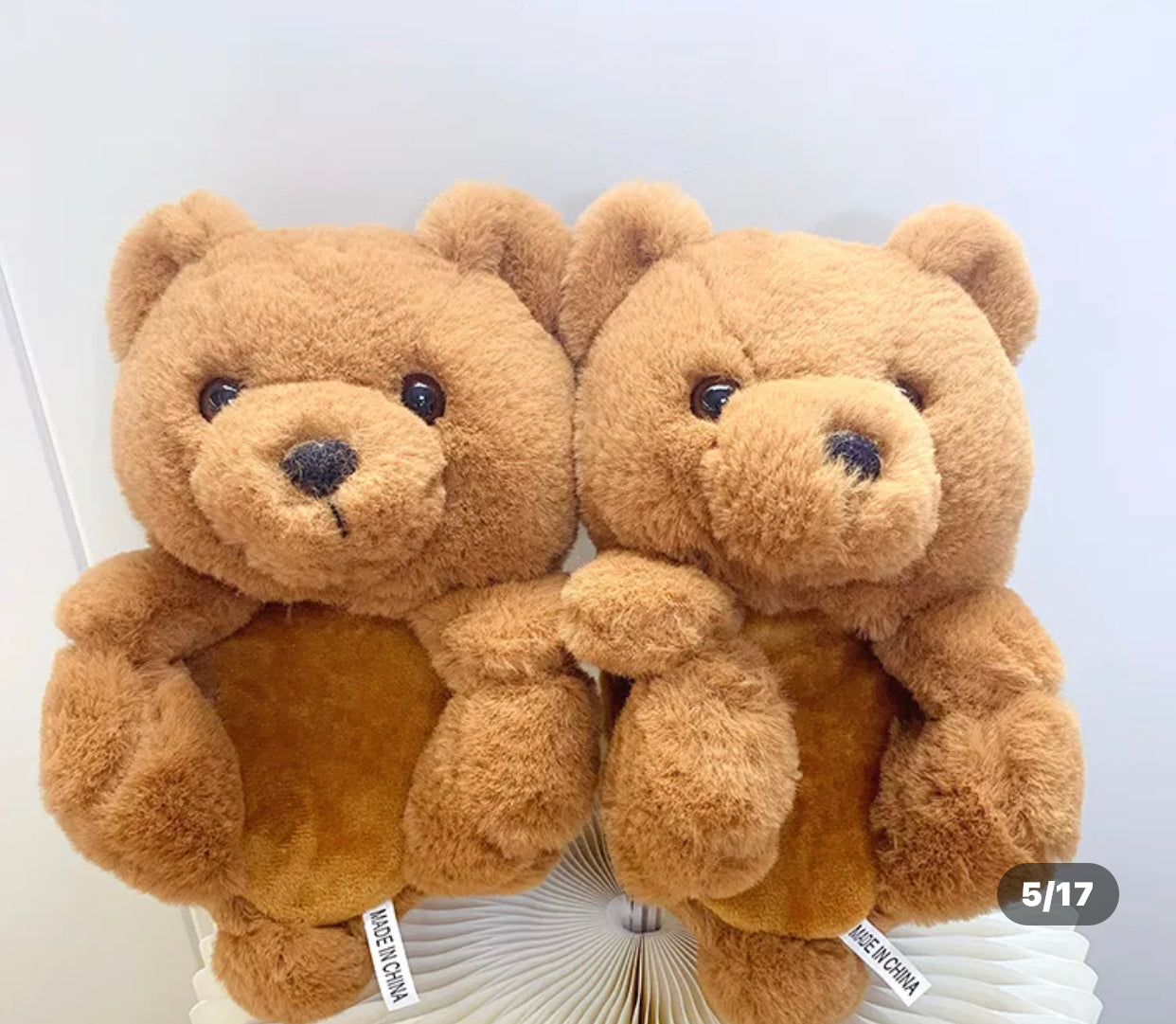 TEDDY SLIPPERS