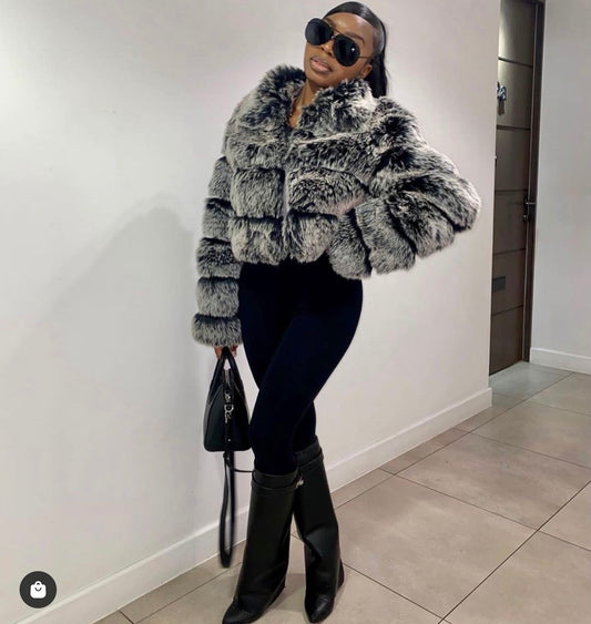 "MALI" FUR COAT